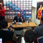 Cimberio-Enel in sala stampa