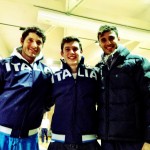 Marco Valcarenghi con la Nazionale assoluta