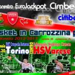 L’Eurojackpot Cimberio in campo domani sera a Torino