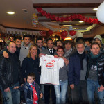 Aperitivo tra i sorrisi al BarElla con i giocatori del Varese