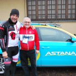 In più di 100 a Gavirate per la Pedalata di San Valentino con Stefano Zanini