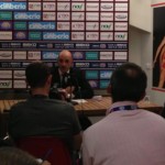 Varese-Bologna in sala stampa