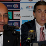 Cimberio-Armani in sala stampa