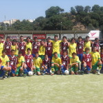 Football Club Caravate in festa. Giovanissimi in partenza per Barcellona
