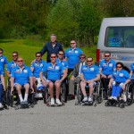 Gli handbikers del Velo Club Sommese ripartono da Varallo Pombia