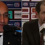 Reyer Venezia-Cimberio in sala stampa