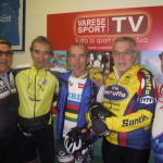 Cicloamatori, visita in redazione: “La pensione è più dolce sulle due ruote”