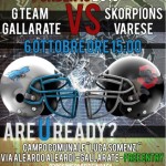 Locandina gteam skorpions 6-10-13