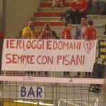 Pisani striscione Adf a Ornavasso