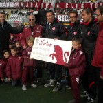 Anche il Toro ricorda il piccolo biancorosso Martino