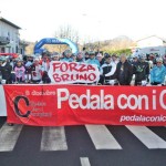 Pedala con i Campioni: Nibali trascina un serpentone di 1568 biciclette