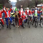 Babbo Natale pedala per Orino