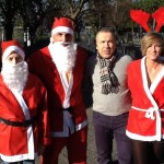 A Orino con Babbo Natale in Bicicletta