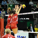Farfalle in partenza per Treviso. Domani Conegliano-UYBA con un occhio alla Coppa Italia