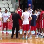 Allenamento Cimberio