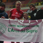 Arrighetti, Marcon e Spirito in posa per "Arca del Seprio Onlus"