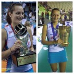 Caterina Bosetti due trofei Brasile