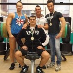 Distensione su panca – Gymnic Club invincibile. Oro per Spiga e Vitale, Luisetto secondo al VI° Trofeo B.fit