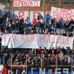 Striscione fox non mollare