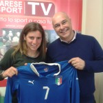 Medaglia di bronzo in redazione. Valentina dona la maglia numero mille! – GUARDA LA VIDEO INTERVISTA