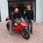 Al Ducati Store di Varese per presentare la 1199 Panigale