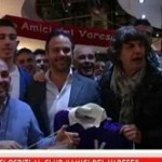 Attualità: i biancorossi ospiti al club “amici del Varese”. Da VareseSport TG del 20 febbraio 2013