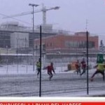 Calcio: la neve scombussola i piani del Varese. Da VareseSport TG del 12 febbraio 2013