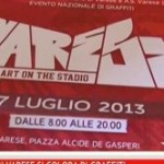 Lo stadio di Varese si colora di Graffiti. VareseSport TG, 3 luglio 2013