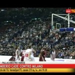 Milano amara per la Cimberio – GUARDA IL VIDEO