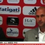 Mister Sottili si presenta: “Gioco propositivo e duttile”. VareseSport TG, 1 luglio 2013