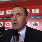Presentazione ufficiale del nuovo allenatore del Varese Calcio, Fabrizio Castori.