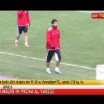 Primo allenamento per Juan Mauri. Da VareseSport TG del 4 dicembre