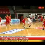 Settore giovanile Cimberio: 4 vittorie su 5 per i baby biancorossi. VareseSport TG, 4 dicembre 2013