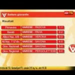 Settore giovanile del Varese: tre pari, una vittoria e una sconfitta – GUARDA IL VIDEO. INTERVISTA A MAURIZIO GANZ