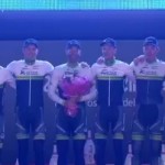 L’Orica-GreenEdge di Ivan Santaromita vince la crono del Giro d’Italia. Santaromita: “Siamo forti”
