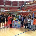 Degradi, Angelina e Mingardi madrine di “Pallavolo ed Energia Pulita” – GUARDA FOTO E VIDEO