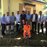 Neto, Ely, Bastianoni e Barberis ripuliscono i bagni dei giardini pubblici e invitano i tifosi – GUARDA IL VIDEO