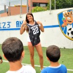 Giulia Pisani cambia sport per un giorno