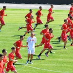 Il video del primo allenamento biancorosso