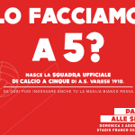 Verso la Polisportiva. Nasce la squadra che lo fa a 5