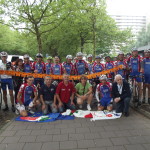 L’arrivo ad Amsterdam. Varese è in Europa
