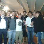 Club Silvio Papini: serata tra tifosi e squadra. Premiati Elena e Francesco