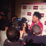 Valentina Diouf alla presentazione del 70° campionato di Serie A