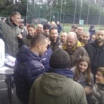 I tifosi al “Terzo tempo” fra Varese, lotteria, polenta, auguri e speranze