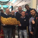 Maxi panettone per Pozzecco e Diawara all’Iper