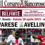 Il Corsaro Biancorosso in anteprima, tutto su Varese-Avellino