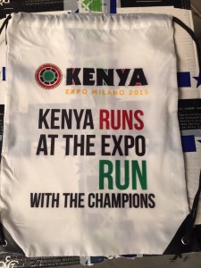 Kenya Expo Run kit gara