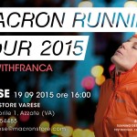 Corri con Franca Fiacconi, al Macron Store di Azzate si può