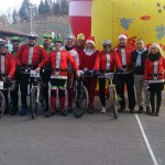 Pedalata di Babbo Natale: un generoso successo
