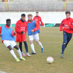 Sette gol in amichevole e un giocatore in prova